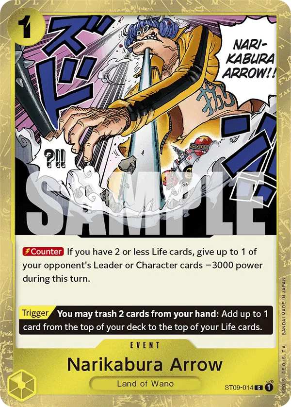 Immagine carta Narikabura Arrow