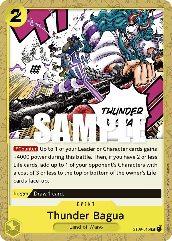 Immagine carta Thunder Bagua