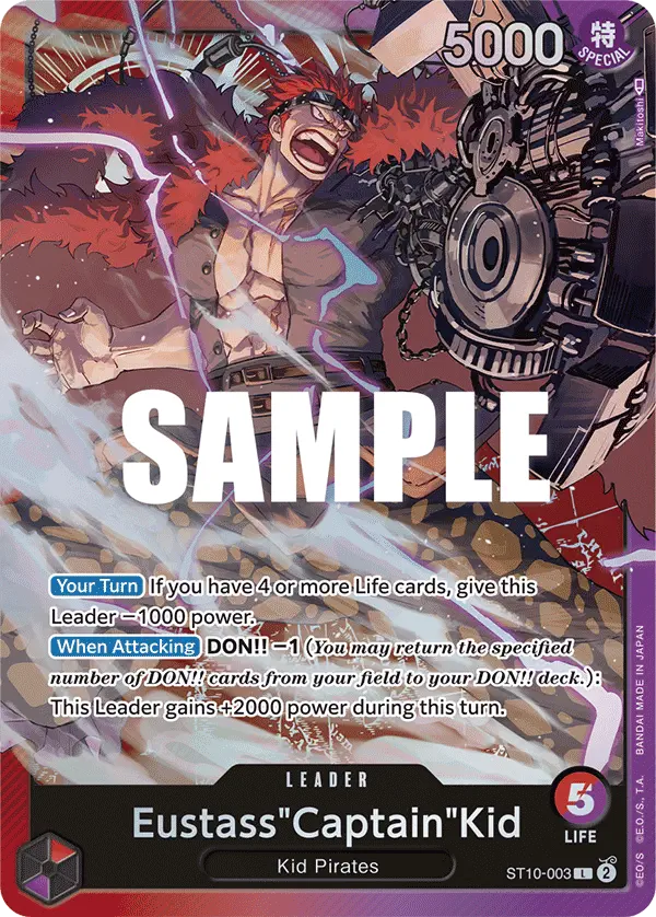 Immagine carta Eustass "captain" Kid