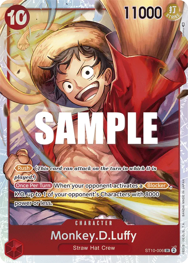Immagine carta Monkey D Luffy