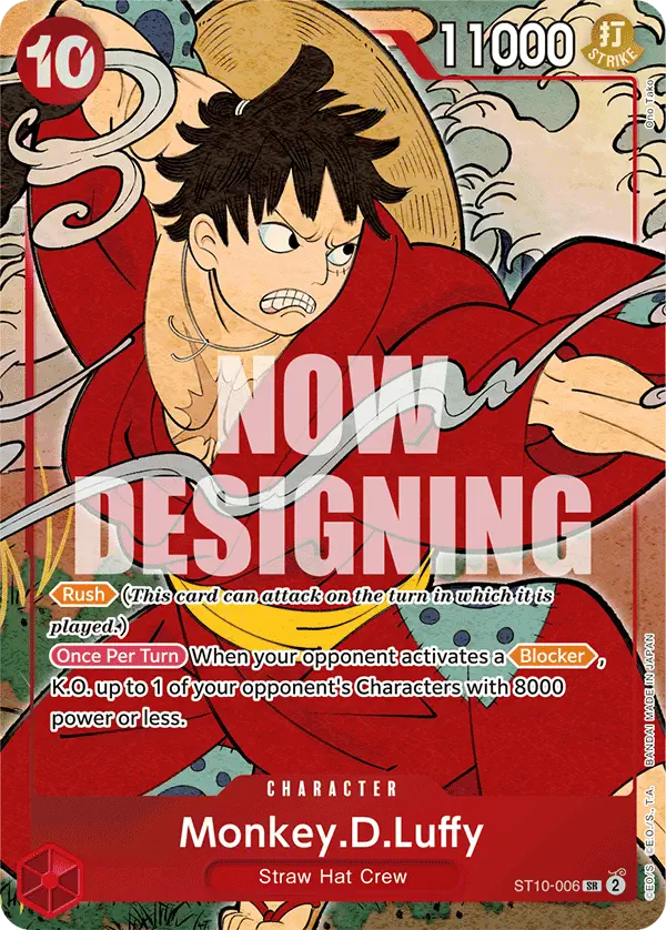 Immagine carta Monkey D Luffy