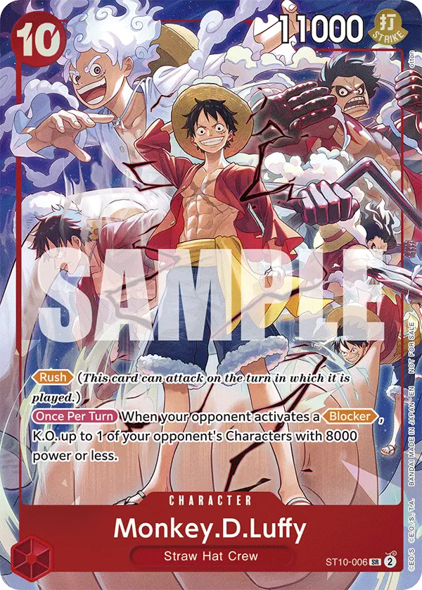 Immagine carta Monkey D Luffy
