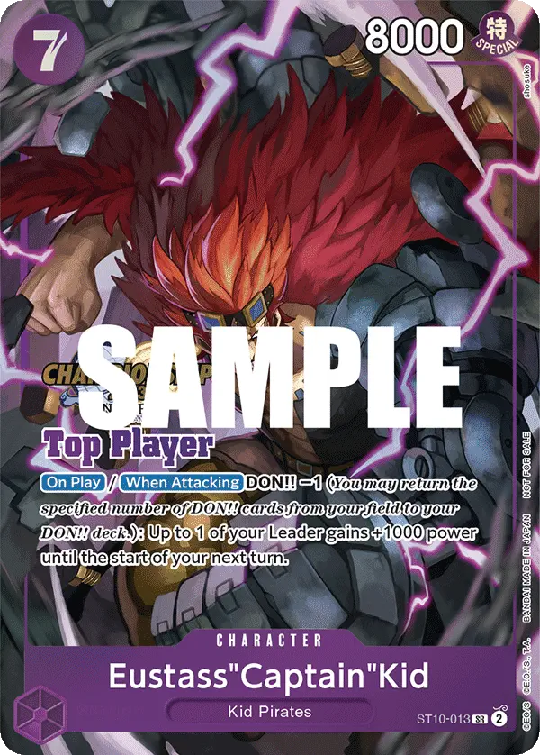 Immagine carta Eustass "captain" Kid