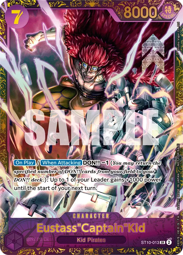 Immagine carta Eustass "captain" Kid