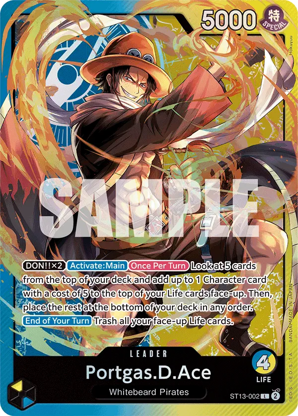 Immagine carta Portgas D Ace