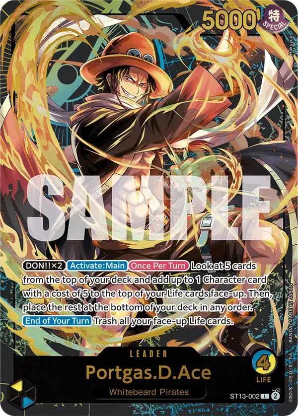 Immagine carta Portgas D Ace