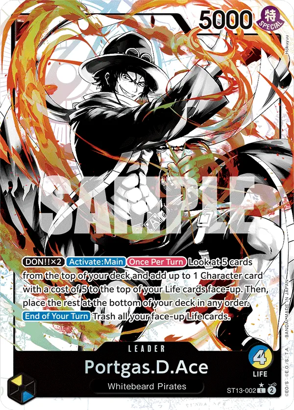Immagine carta Portgas D Ace
