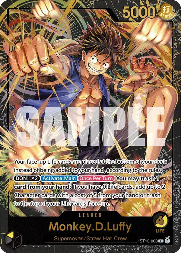 Immagine carta Monkey D Luffy