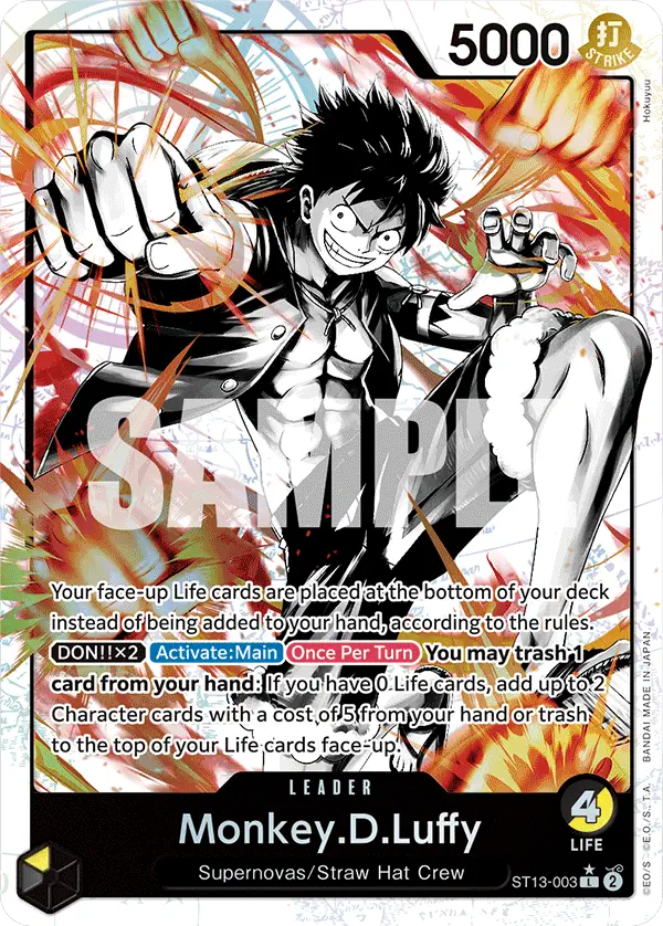 Immagine carta Monkey D Luffy