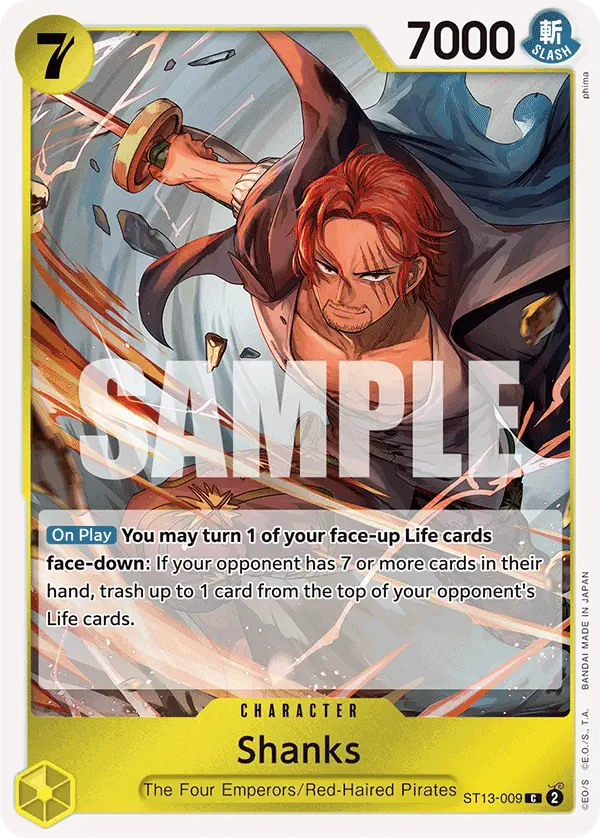 Immagine carta Shanks