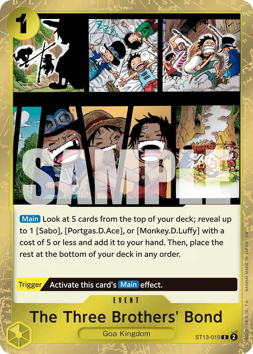 Immagine carta The Three Brothers' Bond
