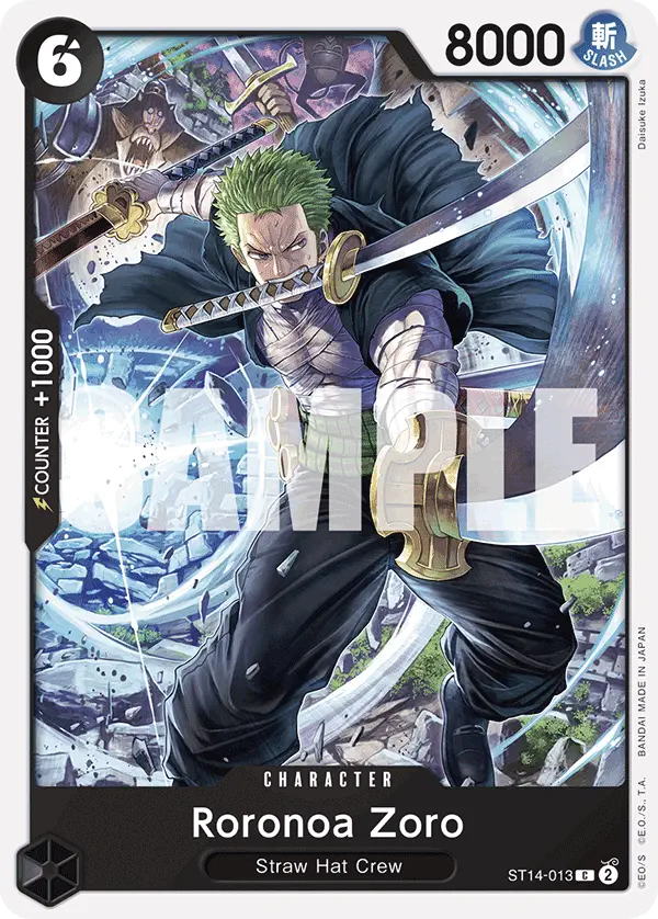 Immagine carta Roronoa Zoro