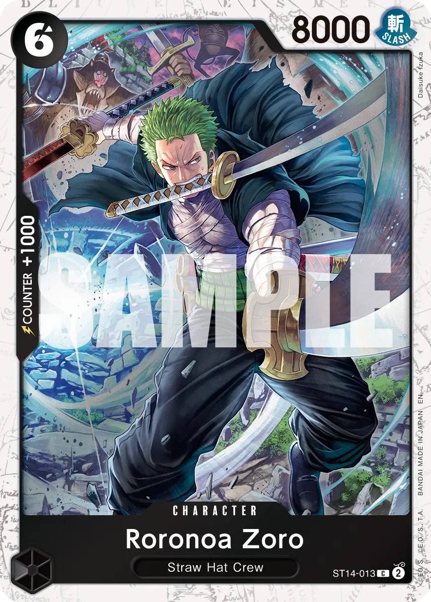 Immagine carta Roronoa Zoro