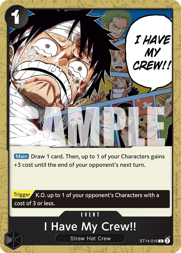 Immagine carta I Have My Crew!!