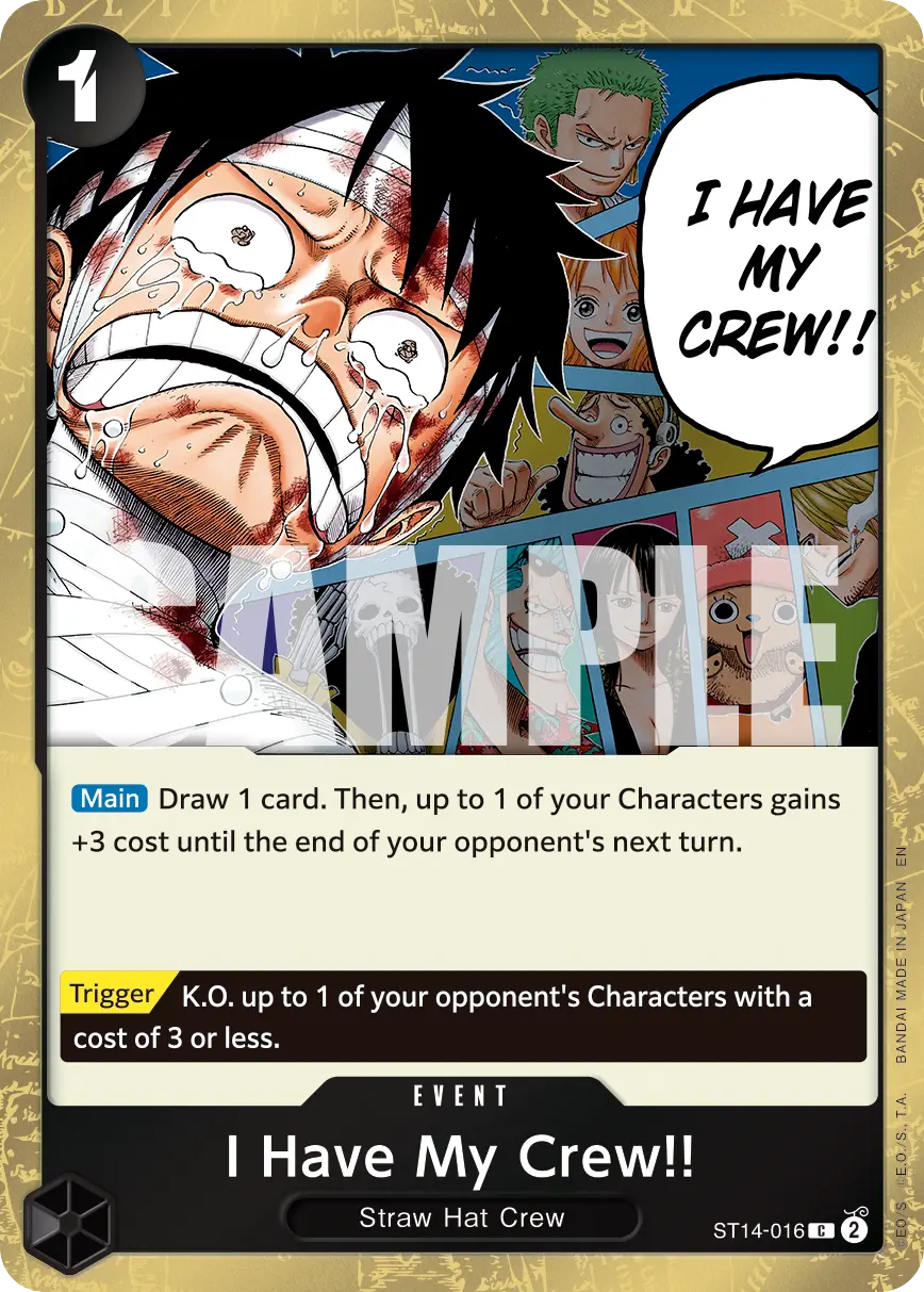 Immagine carta I Have My Crew!!