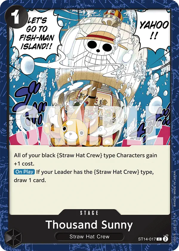 Immagine carta Thousand Sunny