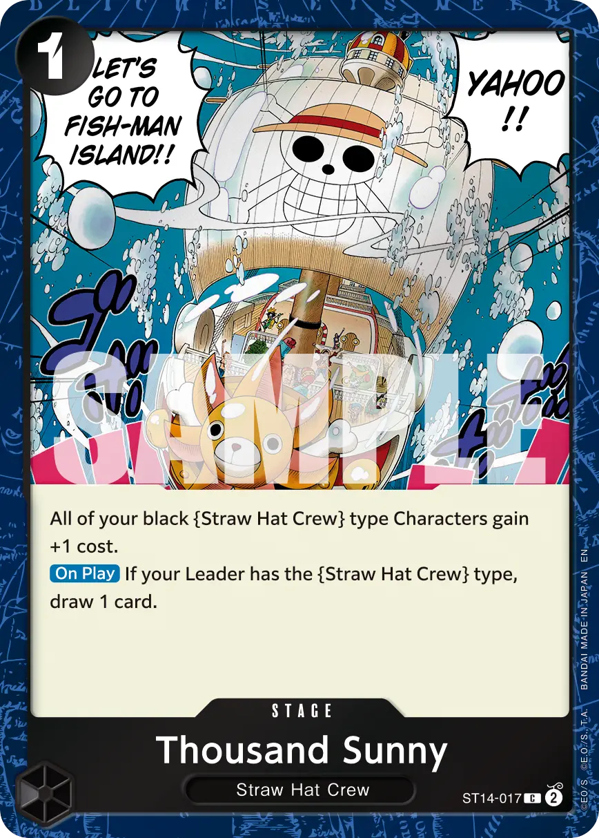 Immagine carta Thousand Sunny