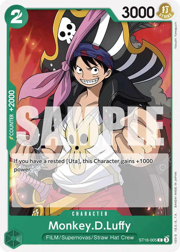 Immagine carta Monkey D Luffy