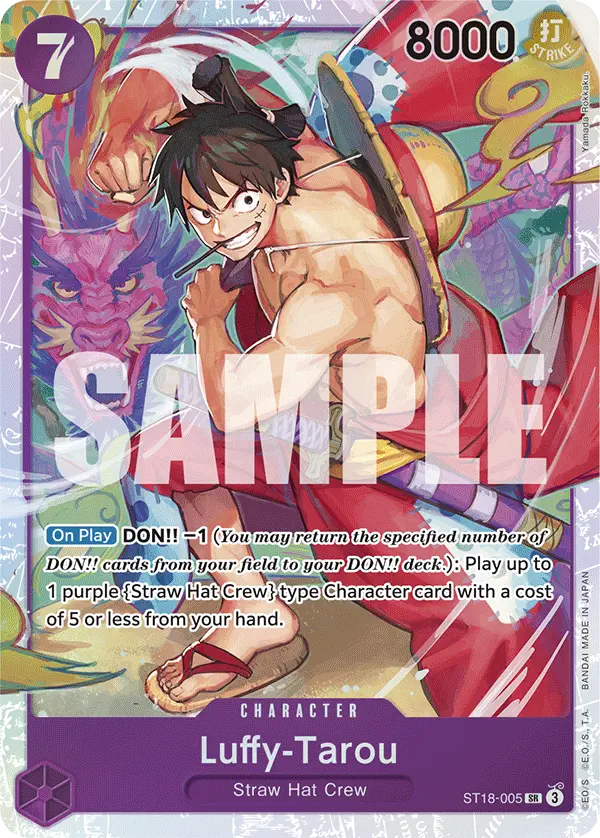 Immagine carta Luffy-tarou