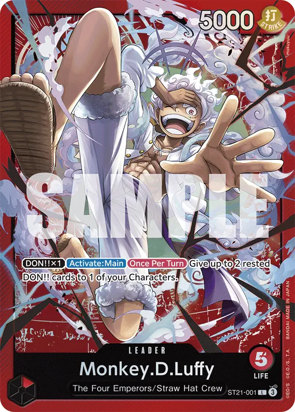 Immagine carta Monkey D Luffy