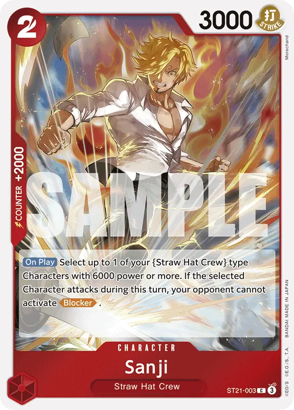 Immagine carta Sanji