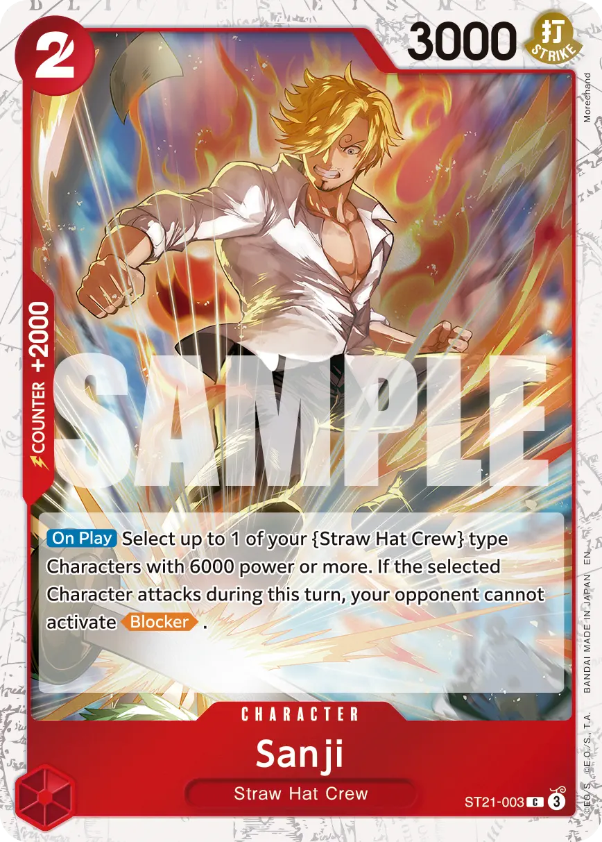 Immagine carta Sanji
