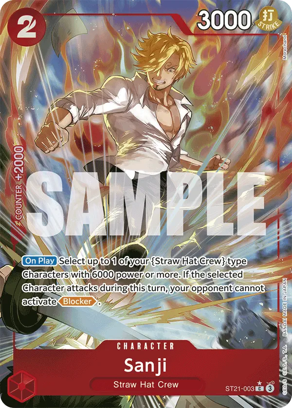 Immagine carta Sanji
