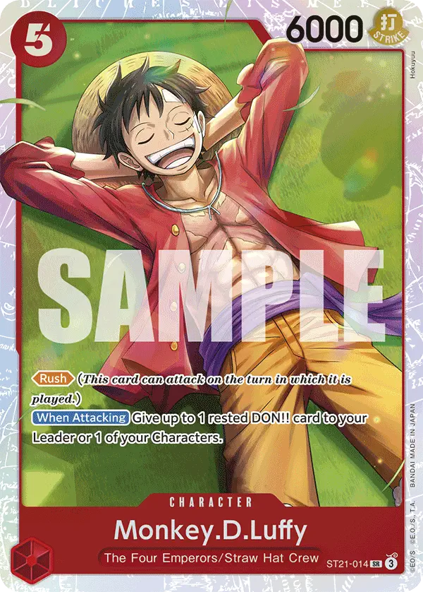 Immagine carta Monkey D Luffy