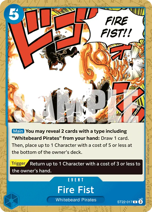 Immagine carta Fire Fist