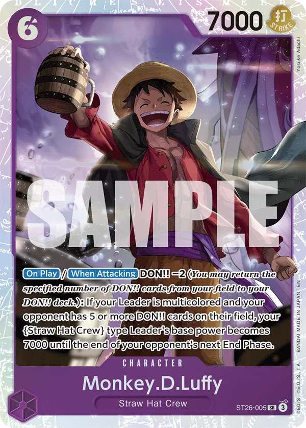 Immagine carta Monkey D Luffy
