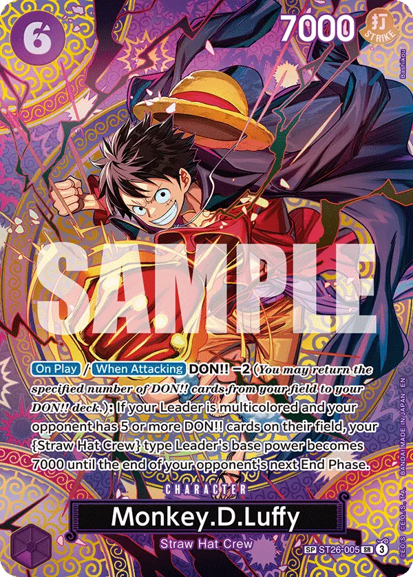 Immagine carta Monkey D Luffy