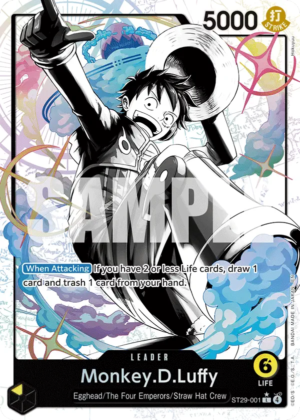 Immagine carta Monkey D Luffy