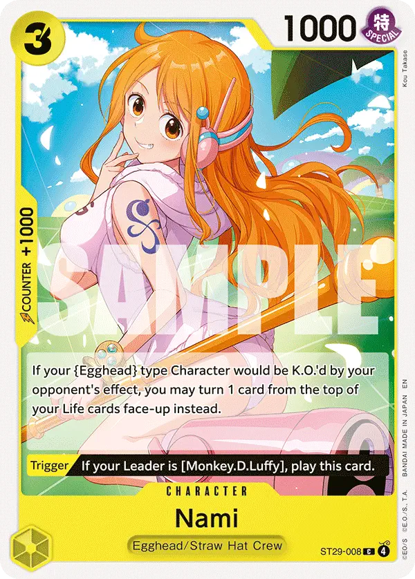 Immagine carta Nami