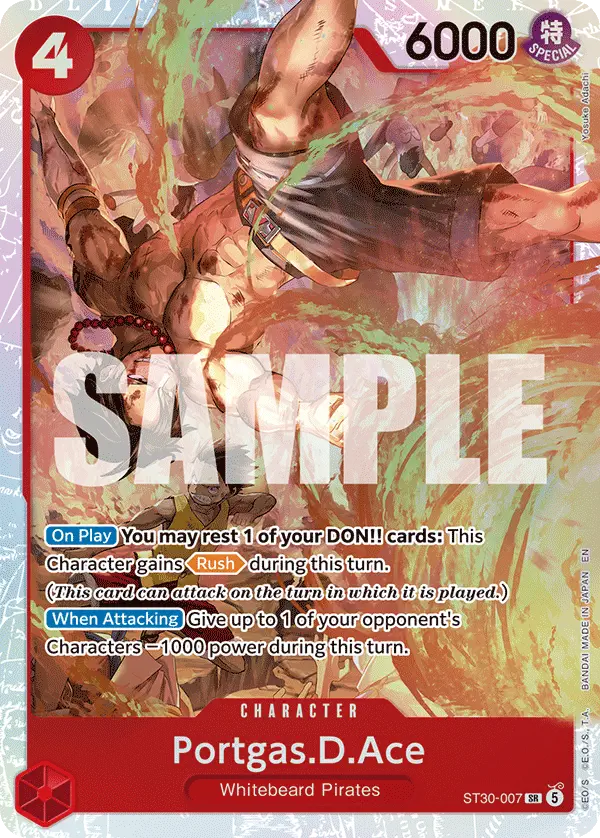 Immagine carta Portgas D Ace