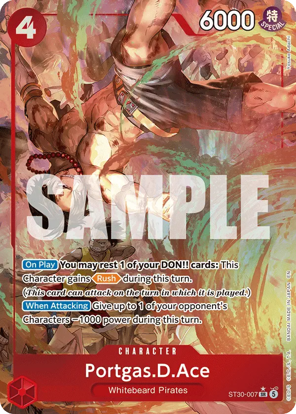 Immagine carta Portgas D Ace