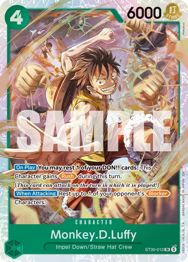 Immagine carta Monkey D Luffy