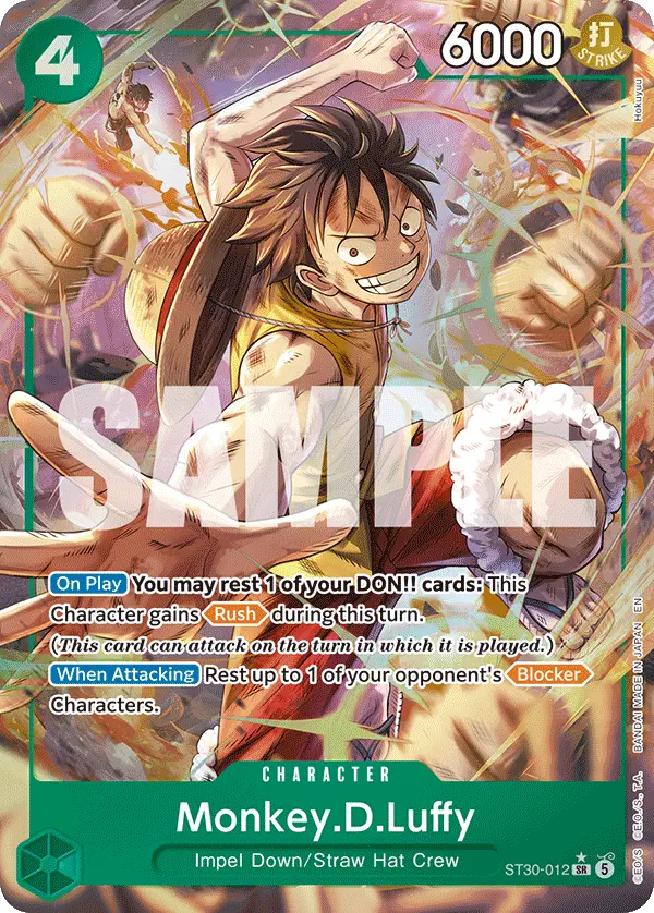 Immagine carta Monkey D Luffy