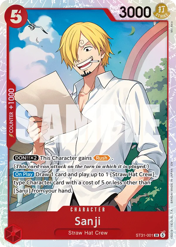 Immagine carta Sanji