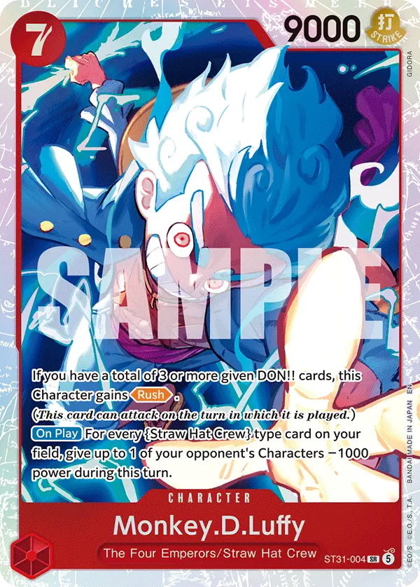Immagine carta Monkey D Luffy