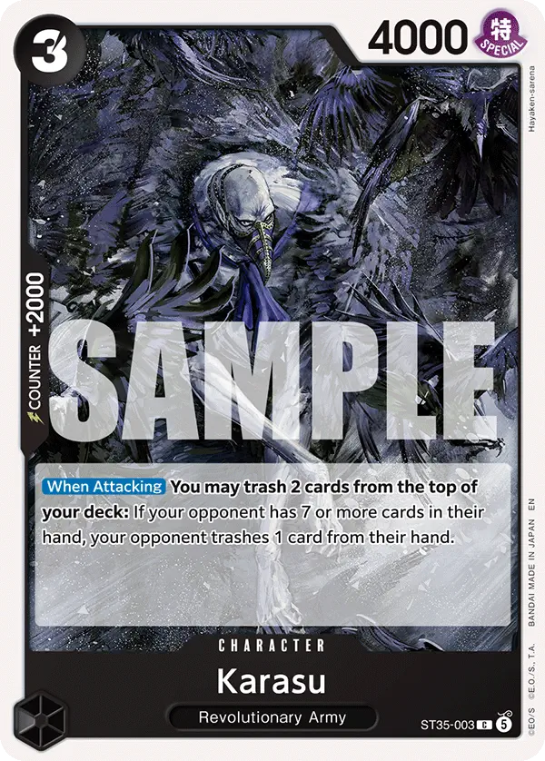 Immagine carta Karasu