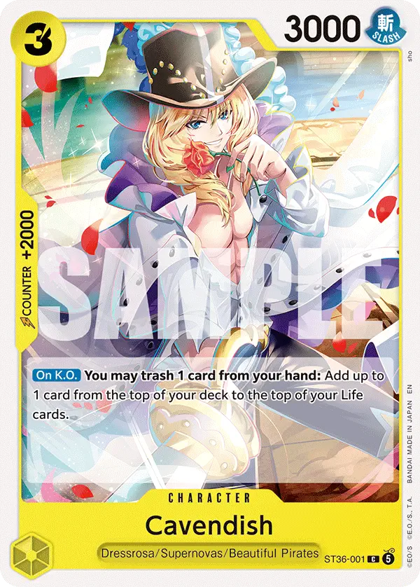 Immagine carta Cavendish