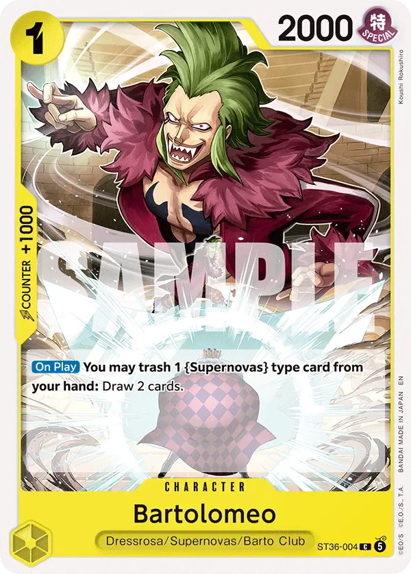 Immagine carta Bartolomeo