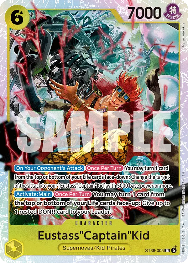 Immagine carta Eustass "captain" Kid