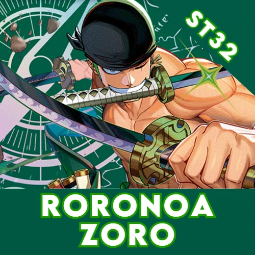 ST32 RORONOA ZORO - GREEN
